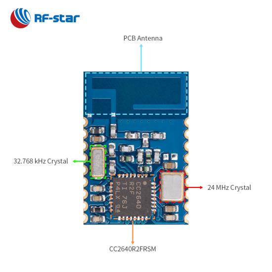 BLE5.0 TI CC2640R2F Module