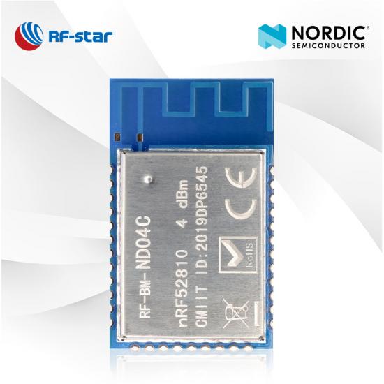 BLE5.0 Module UART nRF52810 module RF-BM-ND04C